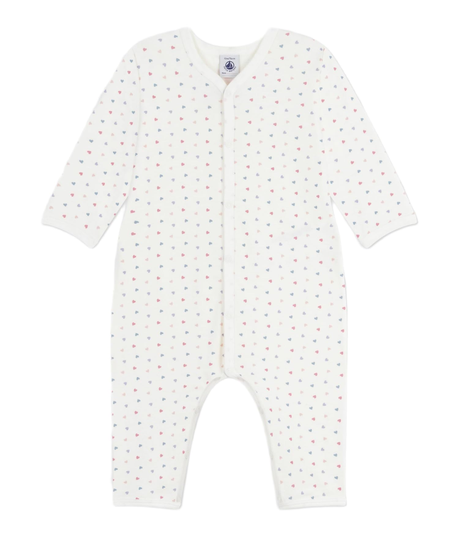 Petit Bateau Pyjama bébé sans Pieds en Coton imprimé