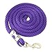 Ymiko Horse Lunge Rope Sturdy Anti Breakage Line with Non Slip Grip for Horse Training and Management 2m (Purple)
