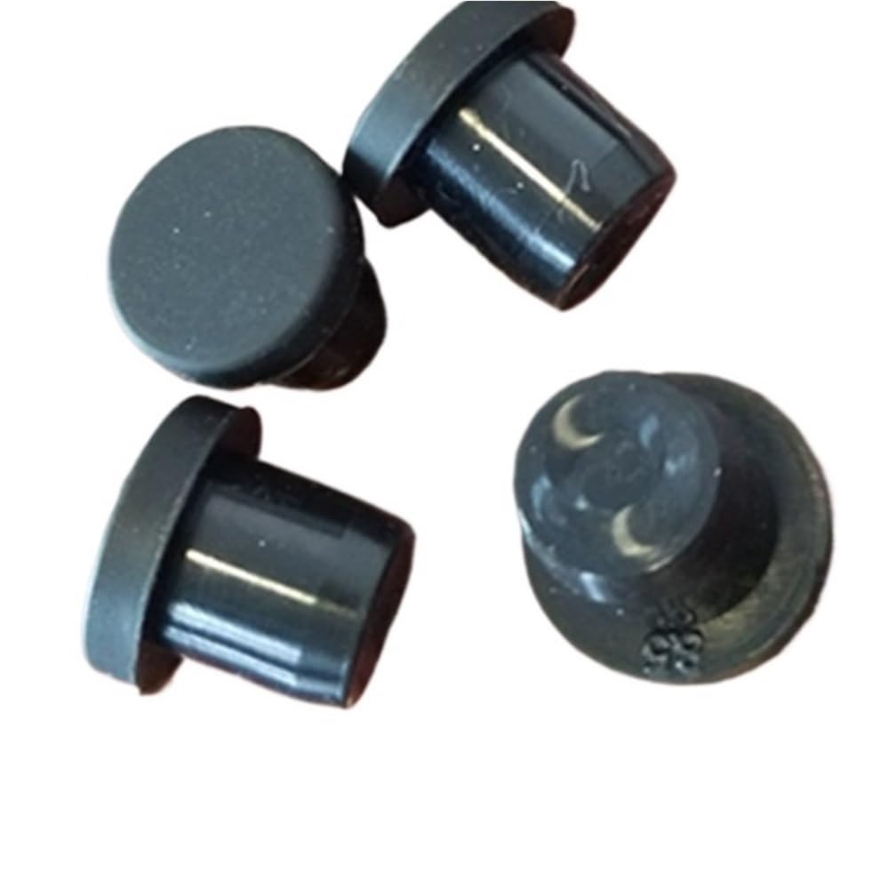 20 Sztuk Silikonowej Zaślepki Na Otwory Męskie, Zatyczki Do Uszczelniania Rur Osłony Wysokotemperaturowe Otworów Śruby W Meblach(White,17mm)