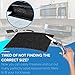 Biodefensor Microwave Charcoal Filter - Made in USA - Universal Cut to Fit OTR Frigidaire Whirlpool GE LG Maytag Kitchenaid Appliances - Commercial Grade Carbon Adsorbs Grease, Odors, Smoke