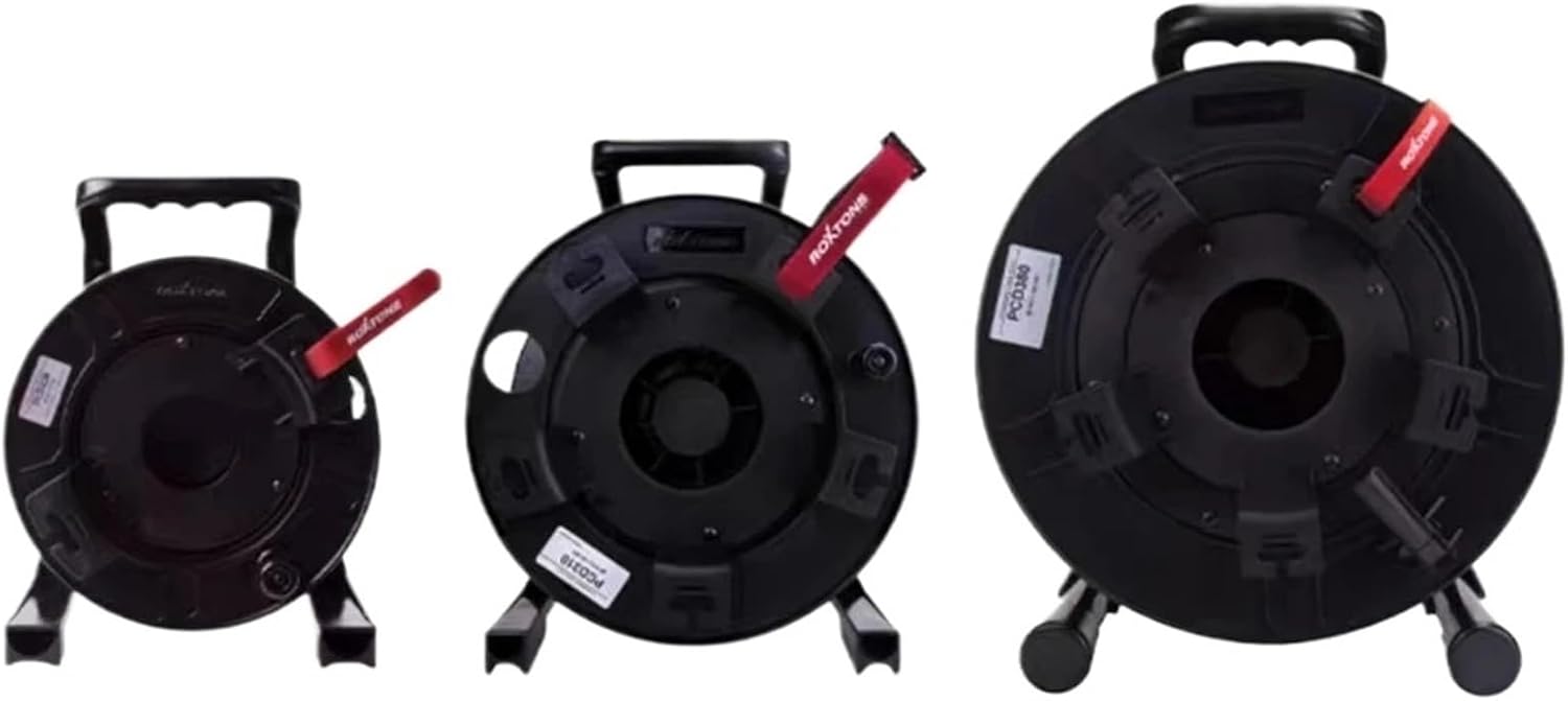 150 Meters,TPU Field Armored Fiber Optic Jumper,LC,Single-Mode, 12 Cores,Waterproof, with PCD310 Cable Reel and Protective Head