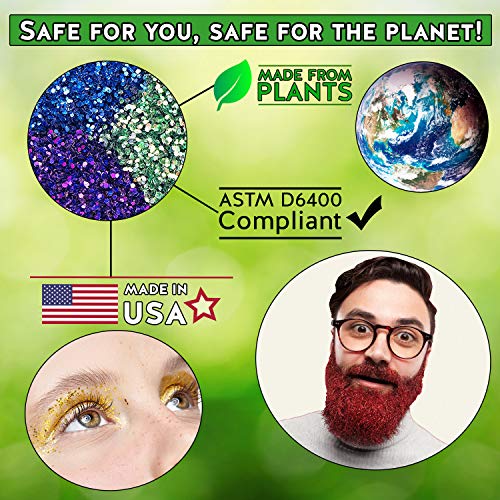 Alternative Imagination BGHALF Extra Fine Biodegradable Glitter For Body Decoration thumb #3