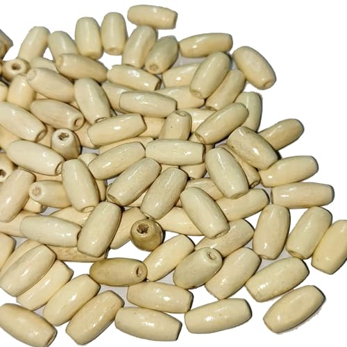 Image of DIY Crafts 130, Wood Beads As Image 1st Image Style for Crafts Round Mixed Size Mixed Unassorted Wooden Beads Color Round Multicolor Cylinder Wood Beads Hole for DIY Craft, Jewelry Making D (130)