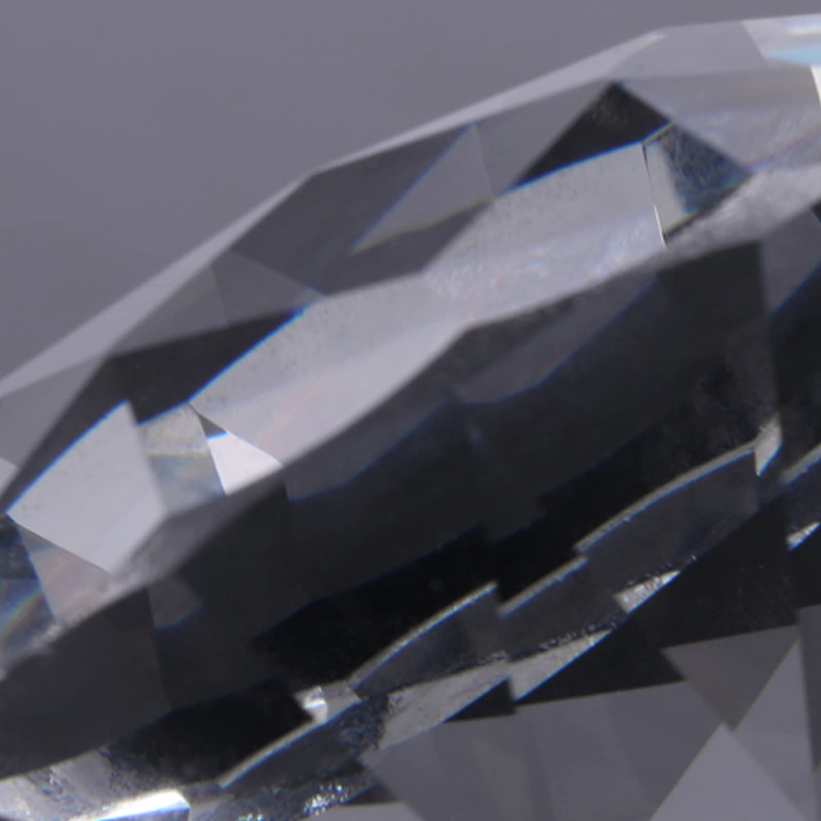 Diamante Di Vetro Trasparente Decorativo - Cristallo Sintetico Grande Per Casa, Matrimoni, Centrotavola - Foto 5