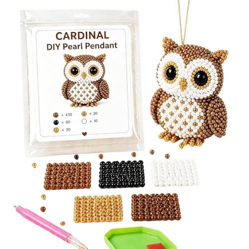 Kit temático de animales 3D con perlas, el regalo ideal para aficionados al DIY