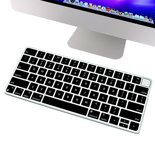 Protector de teclado de silicona para iMac A2449 2021 miniatura 1