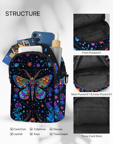 Small Crossbody Purse for Women Casual Cell Phone Bag Waterproof Shoulder Bags Travel4