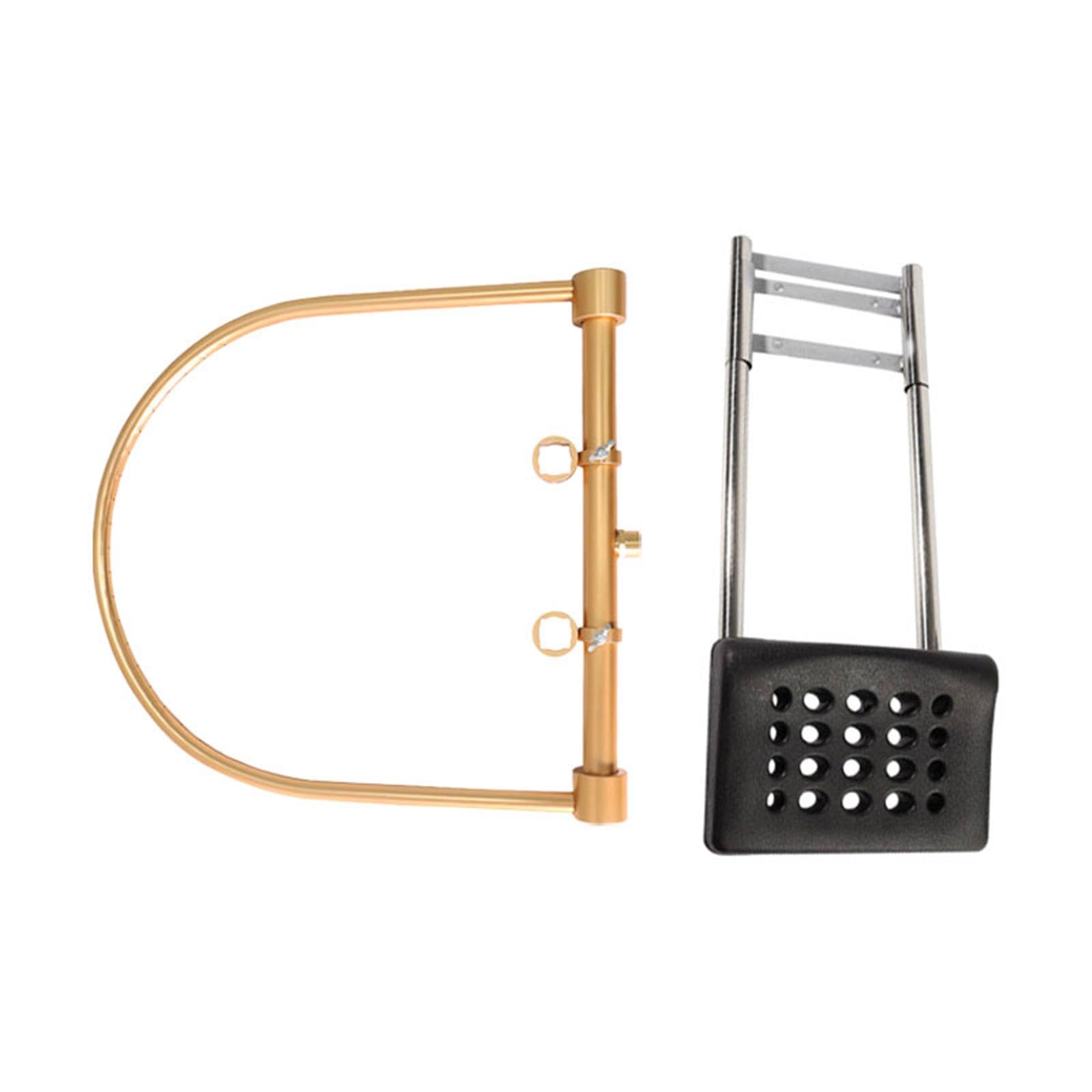 Equipo para lavabo de champú, marco de circulación de agua, metal, uso flexible, accesorios profesionales para cama de champú para salón de belleza