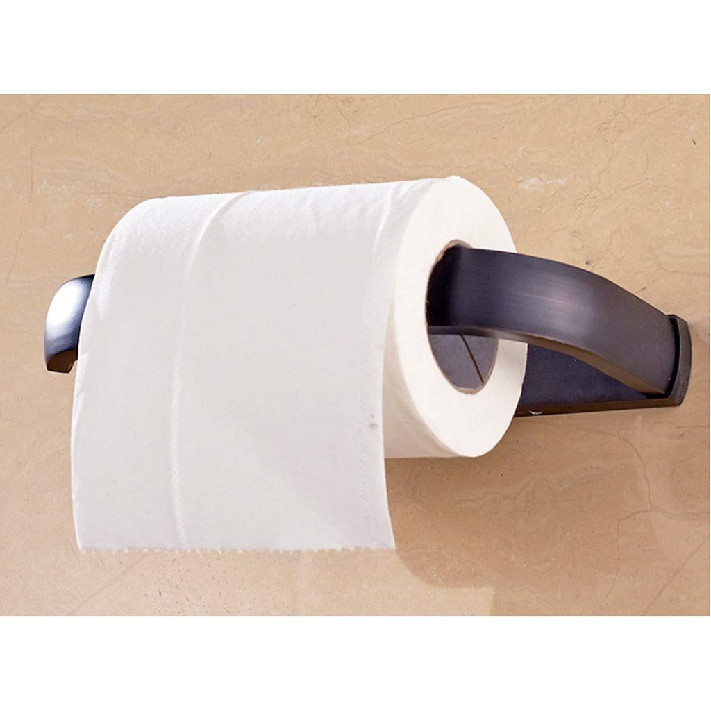 Simple Black - a Parete Domestica da Bagno in Acciaio Inox Supporto di Carta igienica