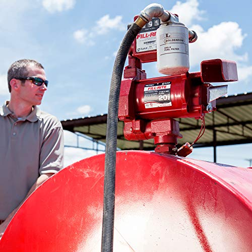 Fill-Rite Fr701V 115V 20 Gpm Fuel Transfer Pump With Standard Mechanical Meter Package, Gallons - For Gasoline, Diesel, Kerosene, Ethanol Blends, Methanol Blends & Biodiesel Up To B20 #TOP1