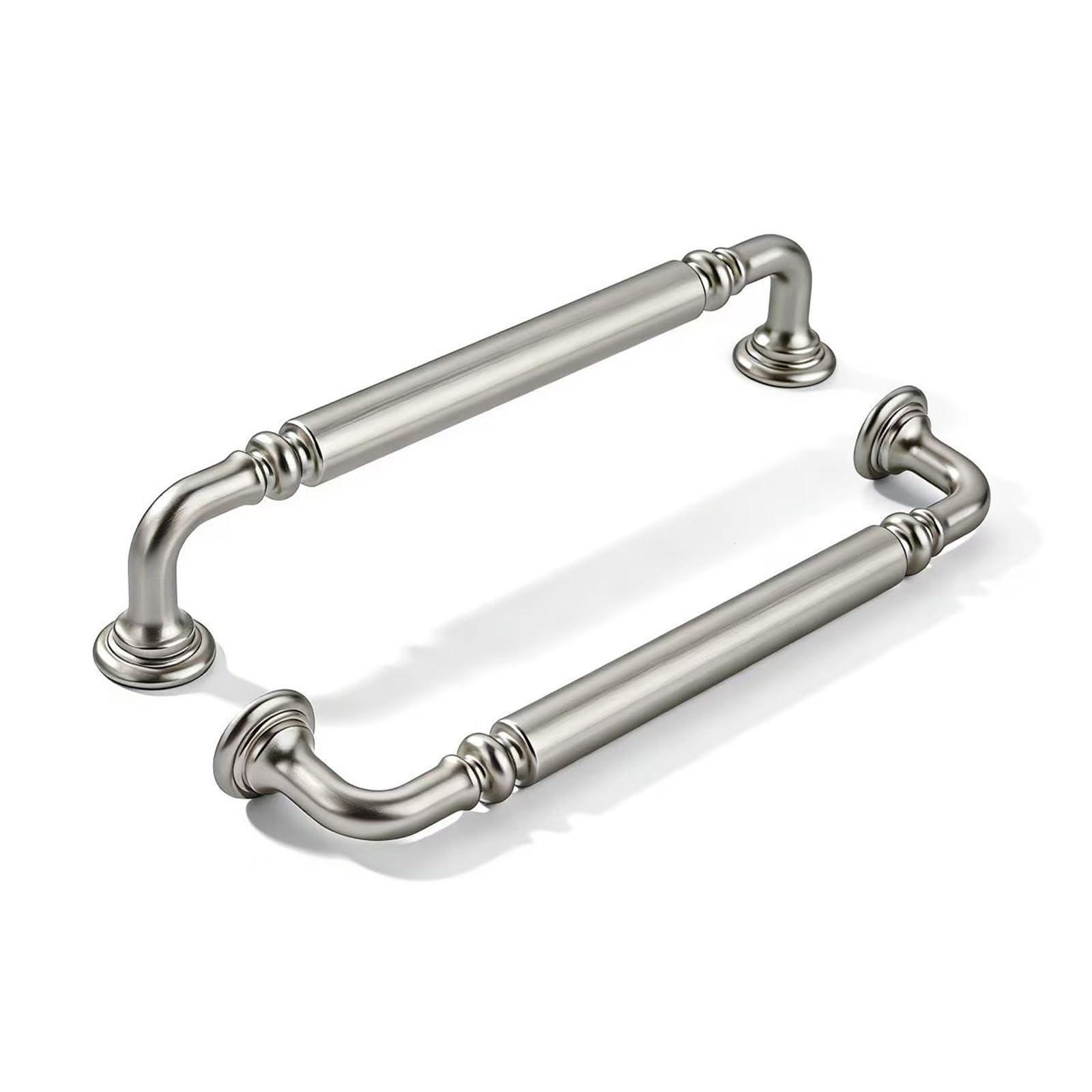 KHTUMEWARE-80392 Brushed Nickel Cabinet Pulls CTC 5 in (128 mm) 2-Pack