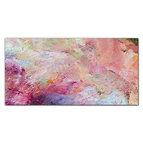 Impression sur verre pastel 100x50 cm et tableau en verre pour décoration d'intérieur