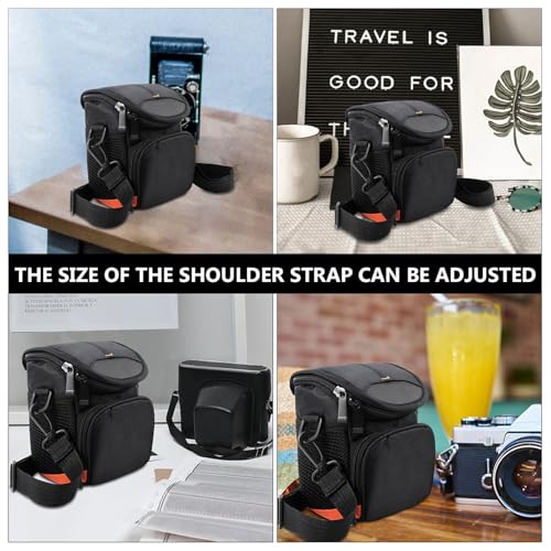 Funda protectora acolchada para cámara mirrorless con correa extraíble diaria 6