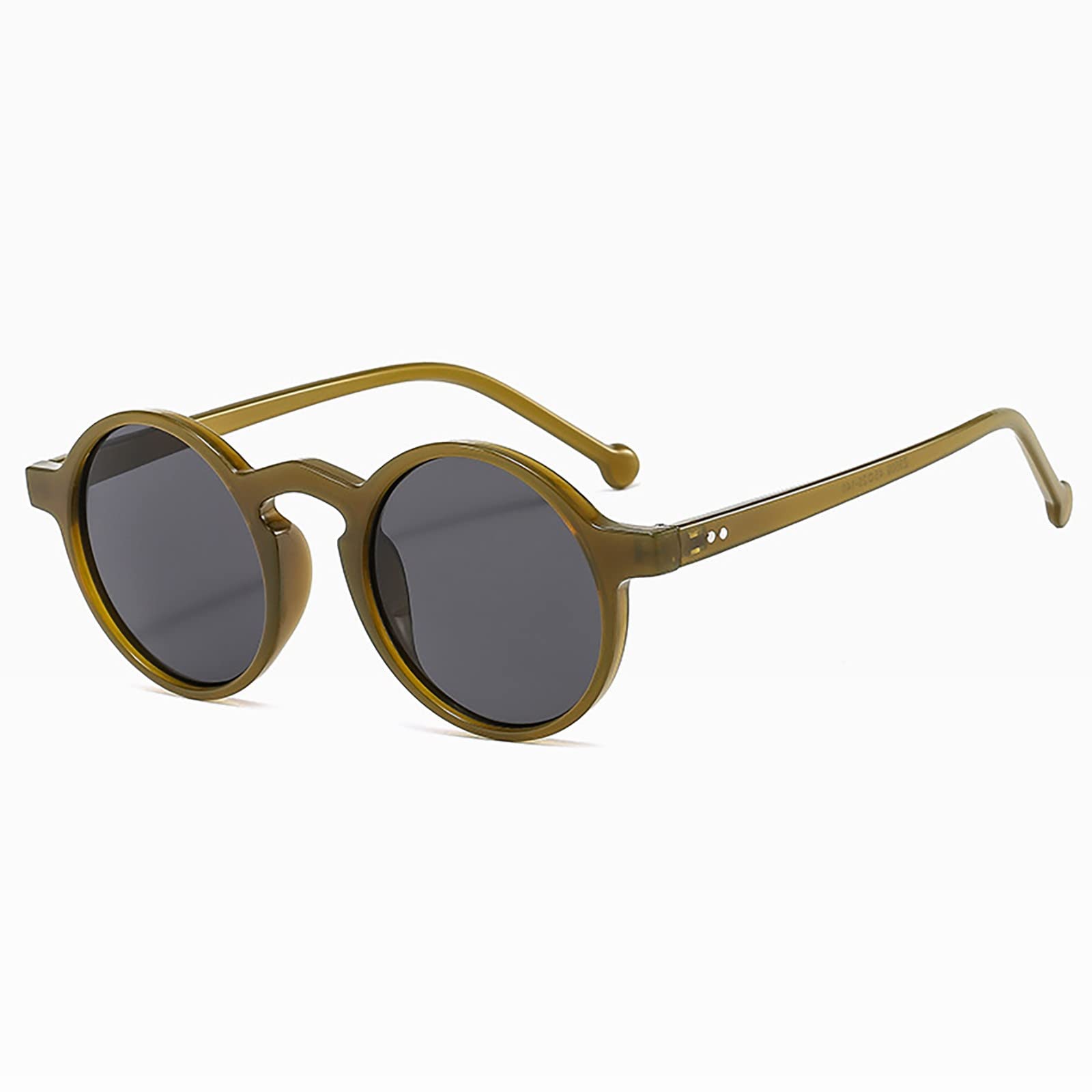 Generic Sunglasses For Women Men Vintage Big Frame Ladies Shades UV400 Sun Glasses Funky Pack Green One Size