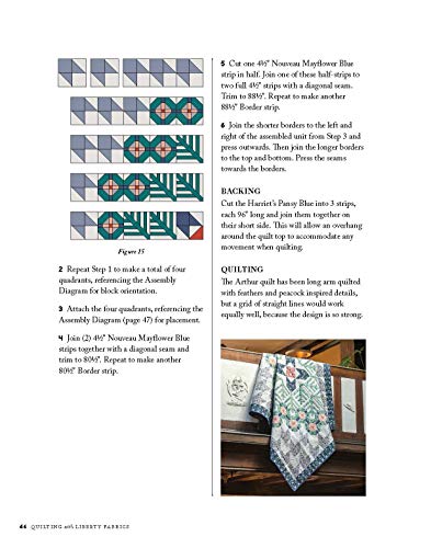Quilting with Liberty Fabrics: 15 Quilts Celebrating 145 Years of Fabric - Image 7