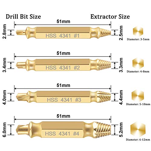 Loboo Idea - Set di estrattori per viti