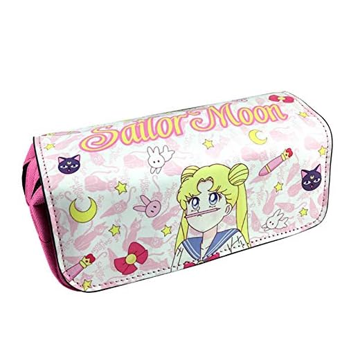 ALTcompluser Estuche para estudiantes, diseño de anime Sailor Moon