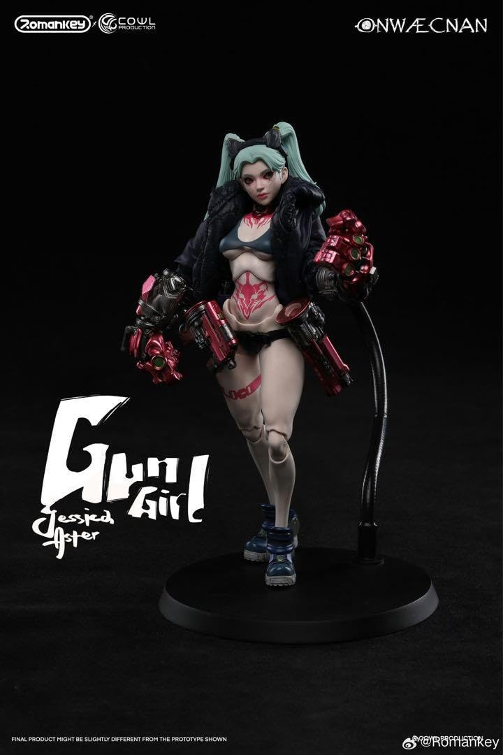 Amazon | Romankey X COWL 1/12 Gun Girl Jessica ガン ガール