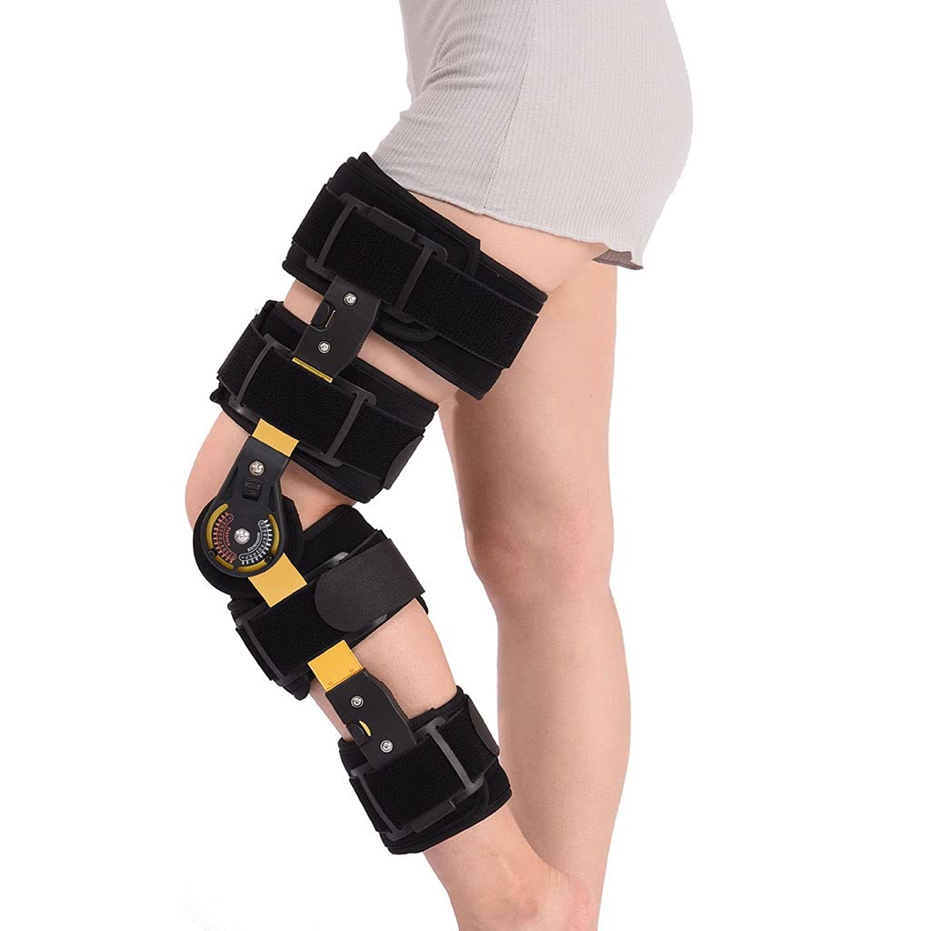 Rodillera Flexible para Lesiones De Ligamento Cruzado Anterior (Lca), Ligamento Colateral Medial (MCL), Ligamento Cruzado Posterior (Lcp), Menisco Y Ligamentos. Órte