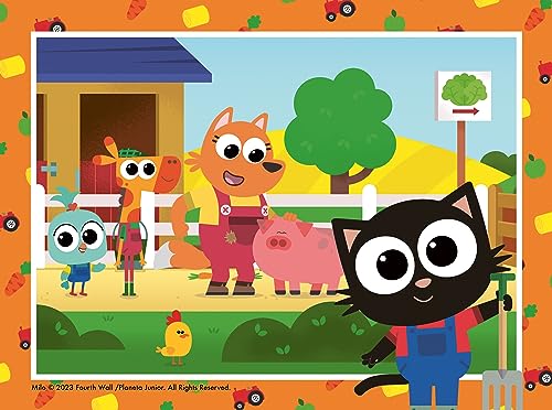 Ravensburger Milo Jigsaw Puzzles for Kids Age 3 Years Up - 4 in a Box (12, 16, 20, 24 Pieces), 19 x 14 cm - Image 4