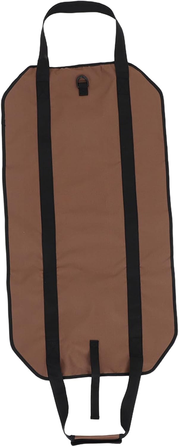 DOITOOL Xmas Firewood Log Carrier Tote Bag, Oxford Fabric Open-top