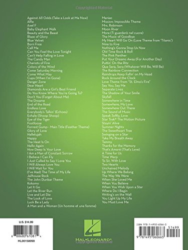 101 Movie Hits: 101 Movie Hits for Tenor Sax