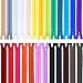 Price comparison product image 50 Pieces Nylon Coil Zippers for Tailor Sewing Crafts 25 Colors Nylon Zippers (20 Inch)