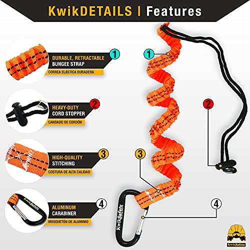 Image of KwikSafety - Fall Protection Safety Harness - Construction & Roofing Fall Arrest Safety Harnesses - ANSI OSHA Compliant