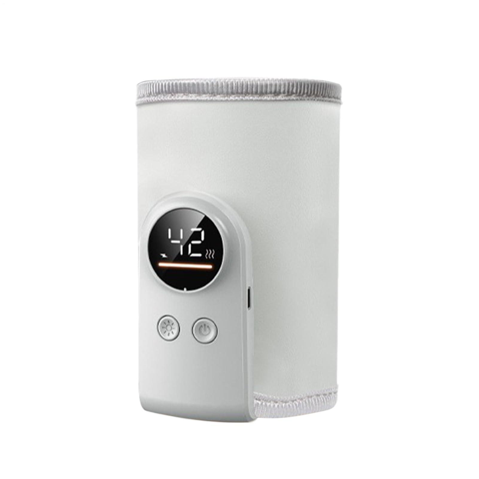 Milk Warmer - Portable Bottle Warmer | Heating Modes for Breast Milk, Smart Temperature Control, for Travel, for Home Travel Car Feeding Nursery Camping