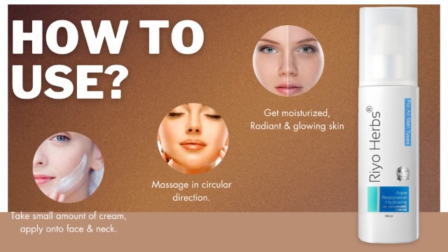 Riyo Herbs Aqua Restoration Moisturizer for Face With Benefits of