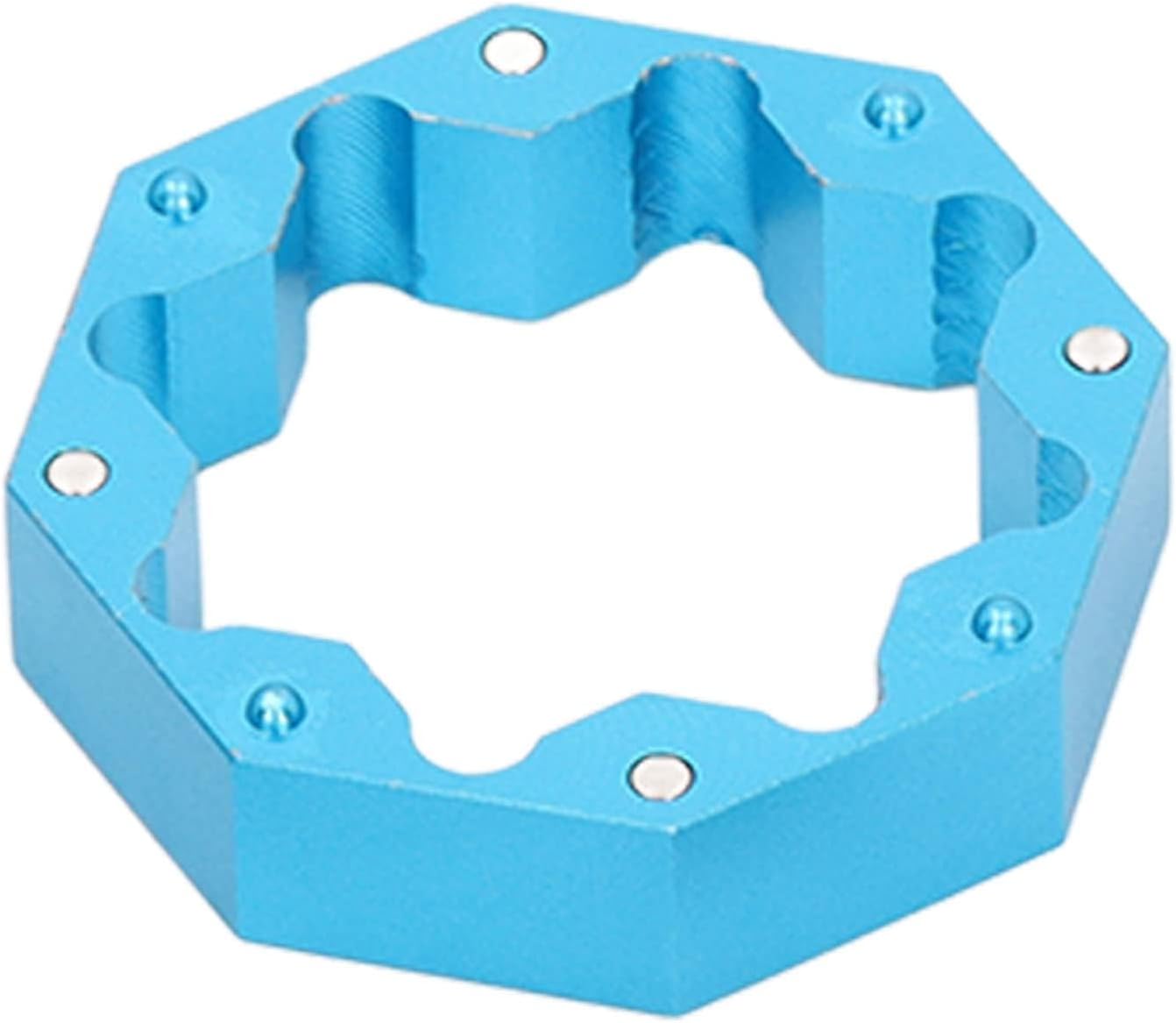 Aluminum Cues Chalk Holder Clip Octagonal 3-Layer Billiard Pool Chalk Box for Billiard Accessories