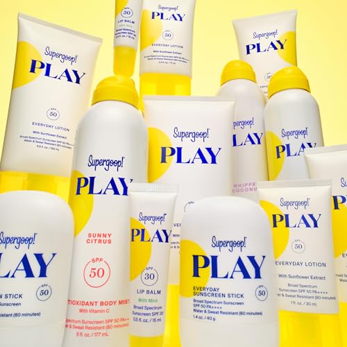 Image of Supergoop! PLAY Antioxidant Body Mist Vitamin C -SPF 50 PA++++ Broad Spectrum Sunscreen - Body Spray - Great for Active Days