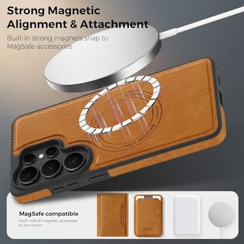 Étui en cuir PU de qualité pour Samsung S25 finition premium - 2