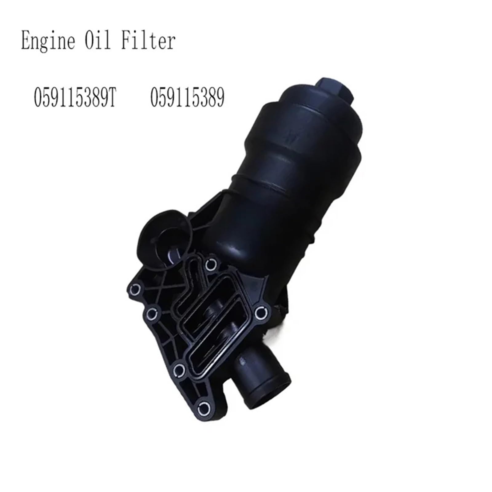 Xuanqingyi Store 059115389T Filtro olio motore compatibile con Cayenne 3.0T Filtro olio con flangia 059115389