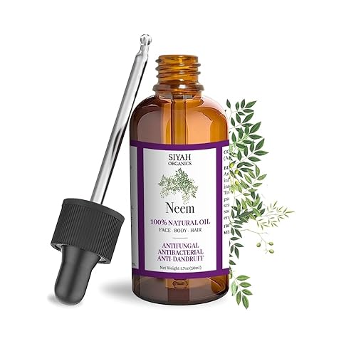 Siyah Organics Aceite de neem Aceite de belleza de producción de colágeno, aceite multiusos para cara, cuerpo y cabello Aceite totalmente natural