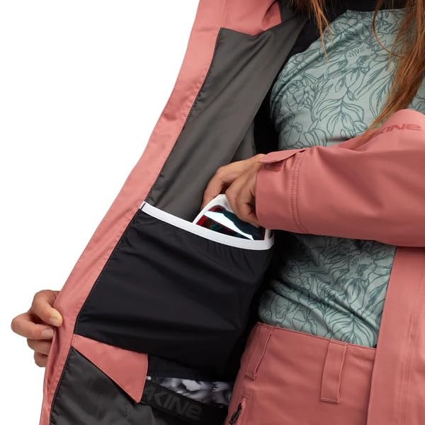 Dakine Women's Reach Insulated 20K Jacket (US, Alpha, Small, Regular, Regular, Washed Pink)