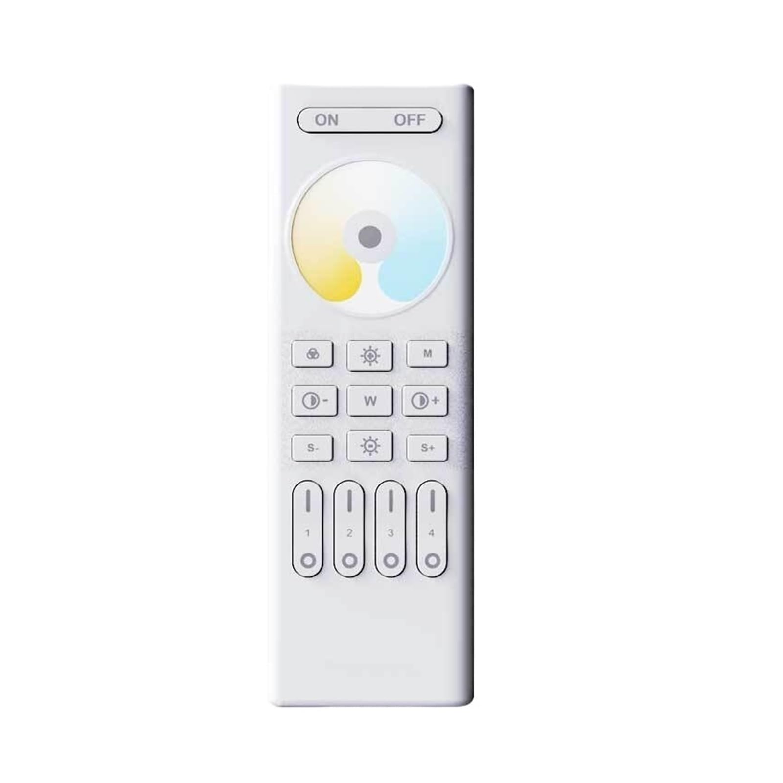 Télécommande CCT 2,4 GHz RC02 : contrôlez 4 zones d'éclairage