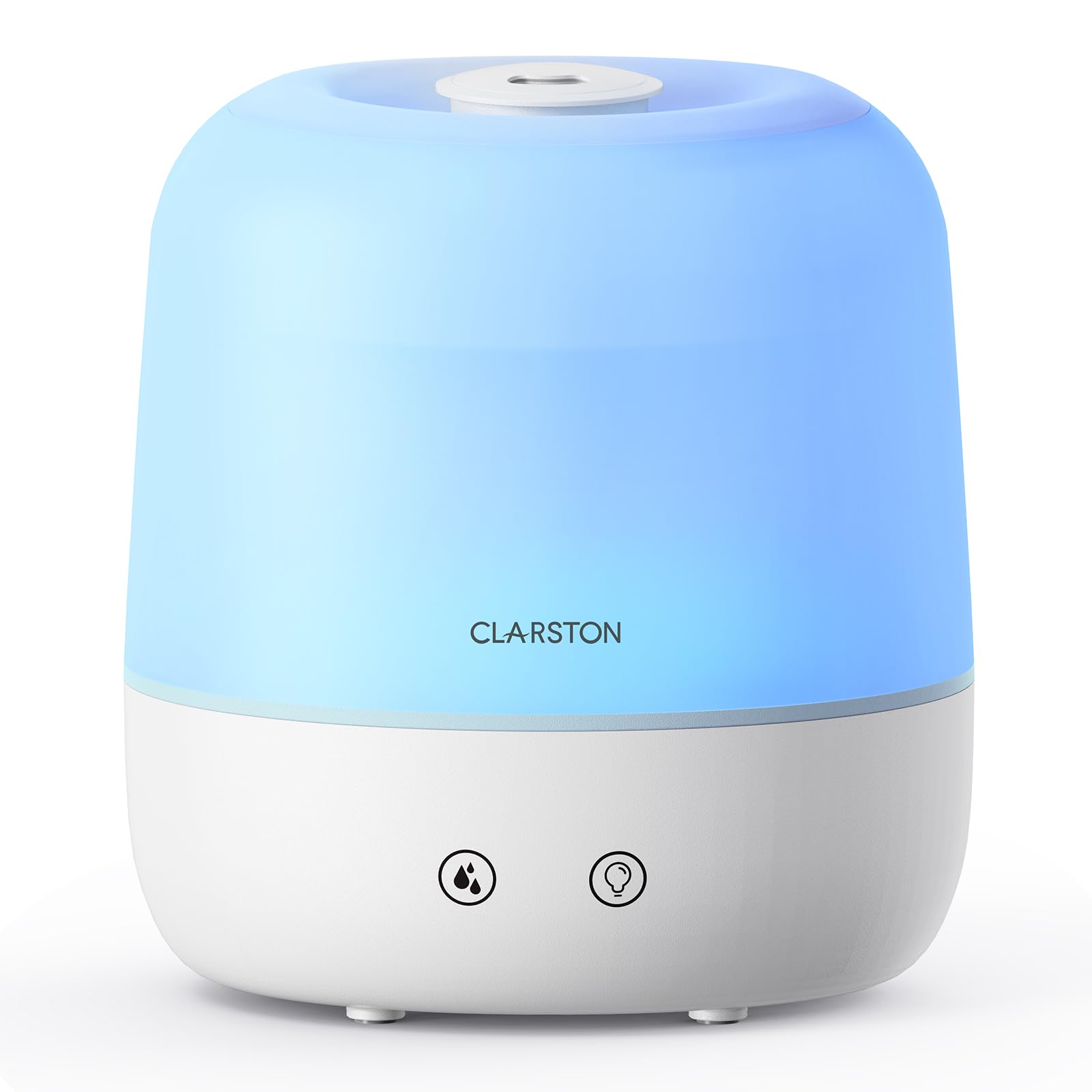 Photo 1 of Clarston Humidifiers for Bedroom, 2L Cool Mist Humidifier, 24dB Quiet Sleep