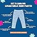 Sunguard Swim - Logan - Swim Leggings Kids, Toddlers, Baby Girl - Built in SPF UPF50+ Girls Swim Pants - Full Protection Swimming Pants for Girl Kids - Ditsy Tropical Blue, S (6/7)
