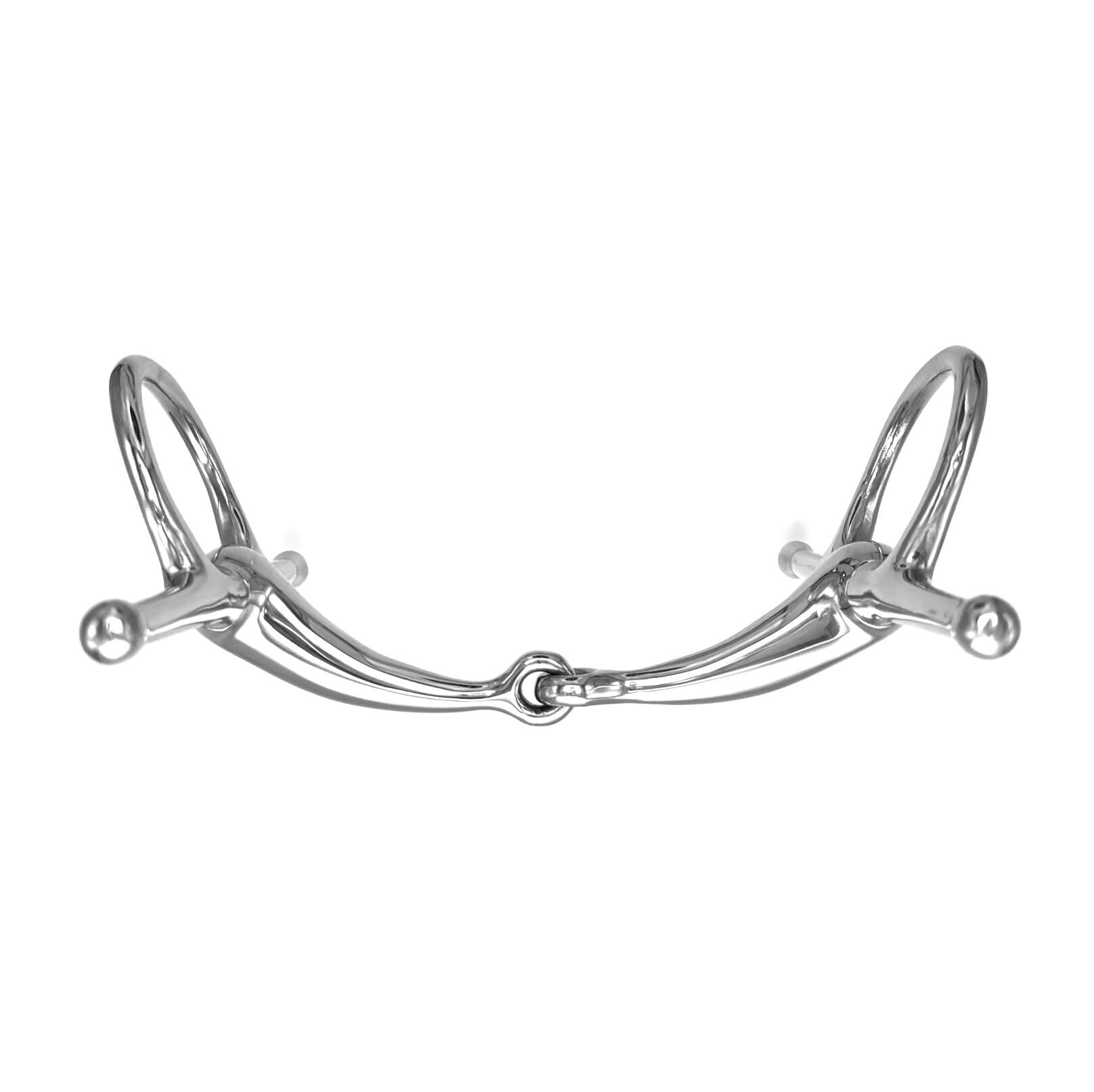 ErgoBit ES0087 Mors à bascule simple cassé anatomique en acier inoxydable 16 mm (12,5 cm)