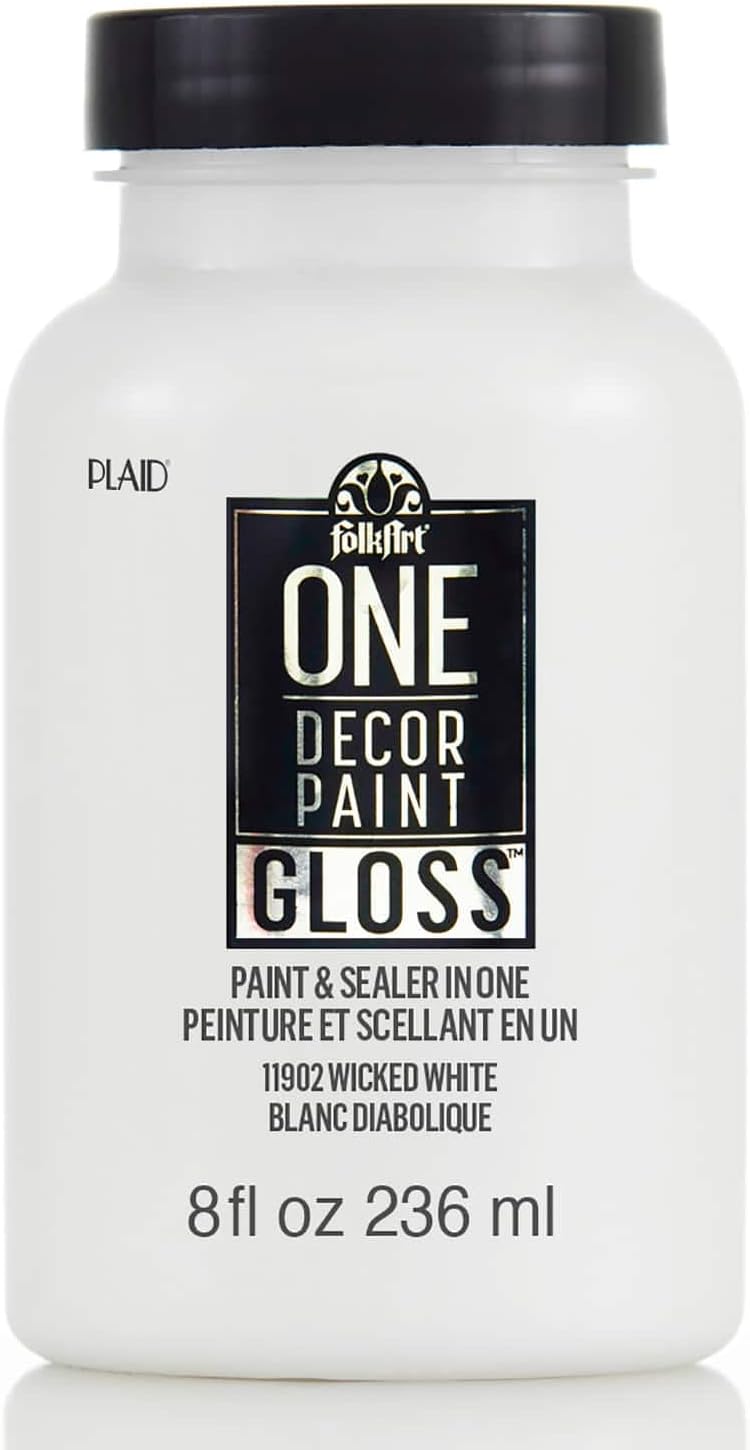 12 Pack FolkArt® One Décor Paint™ Gloss Paint & Sealer
