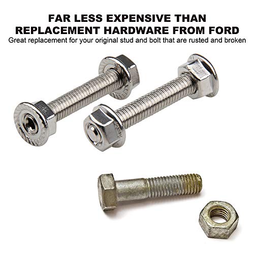 Big-Autoparts BA-10914001 16 Pcs Stainless Steel Exhaust Manifold Stud Nuts Kit thumb #3