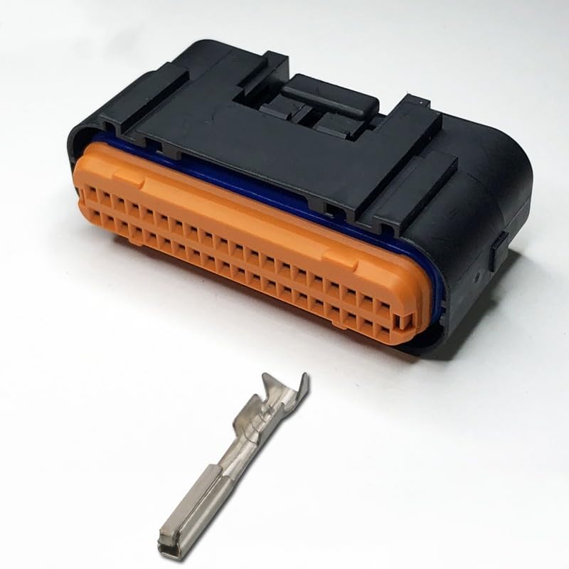 MX23A40NF1 MX23A40SF1 40 Pin/Way ECU Standard Pinheader Male Female Plug Housing Automotive Connector - (Color Name: Female)