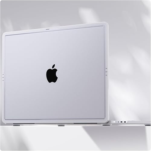 Miniatura 13 de CrackGuard - Funda para MacBook Air de 15 pulgadas M4 M3 M2 2025 2024 2023 Actualización antigrietas Color oficial 100% coincidente Funda