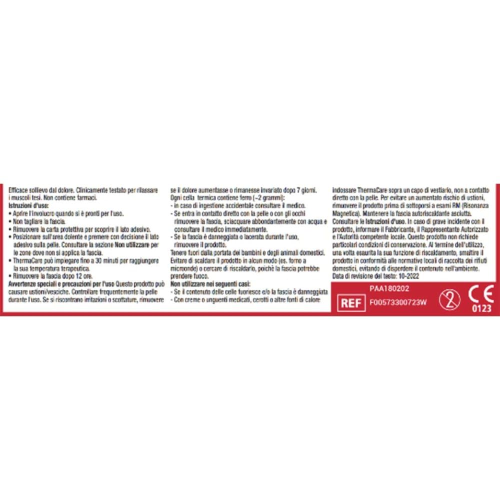 ThermaCare Nackenumschläge - Wärmeumschläge für Schulter & Nacken zur Linderung von Nackenschmerzen - Tiefenwärme zum Entspannen & Lockern der Muskeln - 6 Stück pro Packung