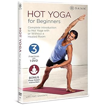DVD Hot Yoga for Beginners Book