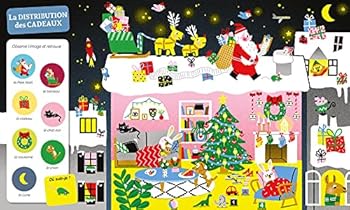 Hardcover Cherche et trouve des tout-petits - à Noël [French] Book