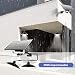 Luz Solar, Foco Solar, Impermeable IP65 Luz del Sensor Solar,Lampara Solar con...