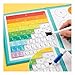 2026 New Magnetic Fraction Demonstration Book, 102 Pcs Magnetic Fraction Tiles & Fraction Circles, Educational Puzzle Math Fraction Manipulatives for Child, Magnetic Fraction Disc Set (Zebra)