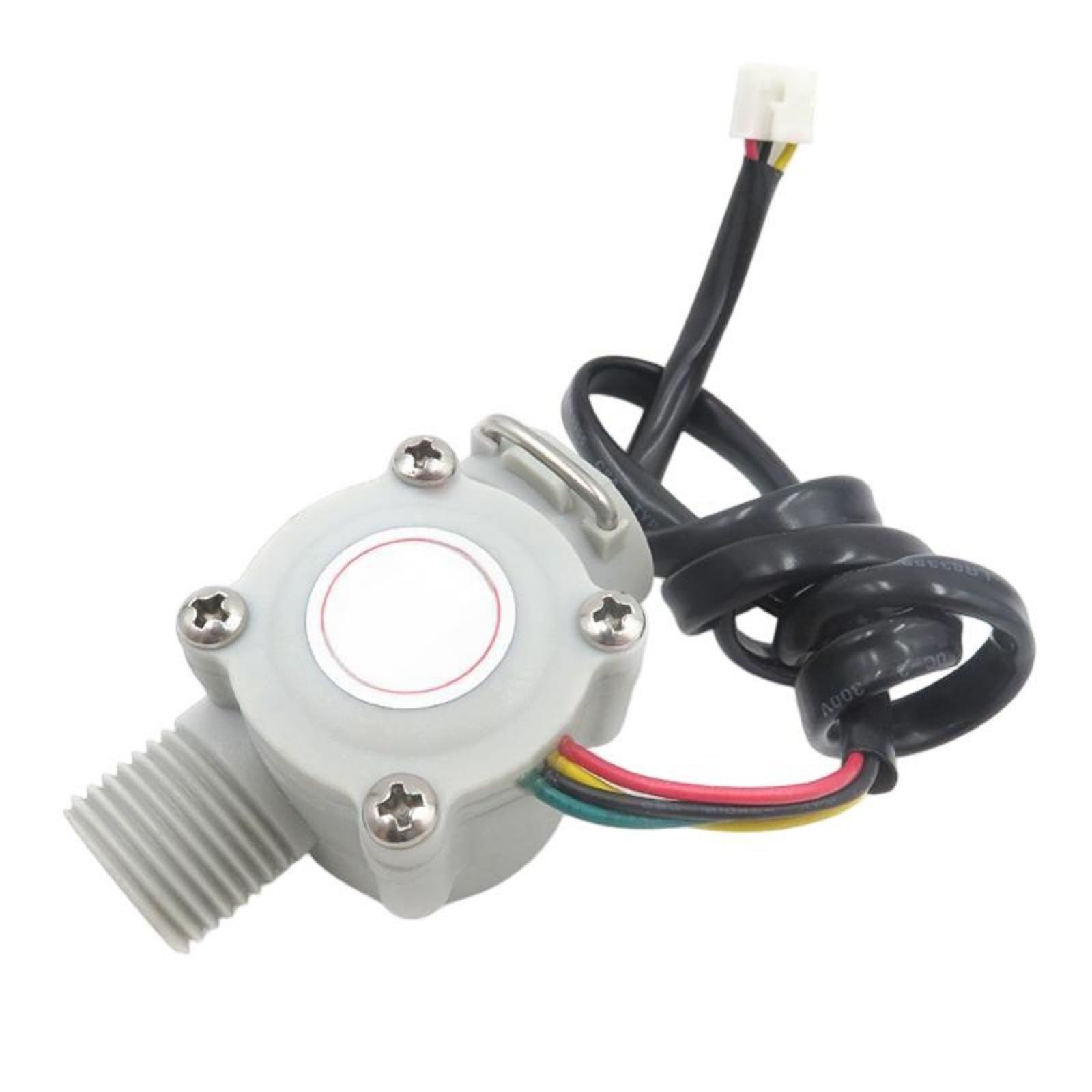 Sensor de flujo agua F-001 de fácil instalación y efecto Hall para calentadores a gas de 1/2
